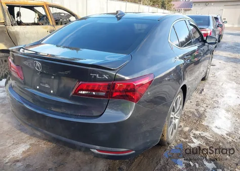 2015 Acura Tlx V6 Tech z USA, uszkodzony, nr VIN 19UUB2F51FA010955